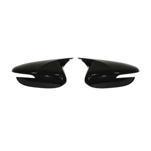 Kia Forte Mirror Cover - Omac - Bat Model - Gloss Piano Black - '14-'18